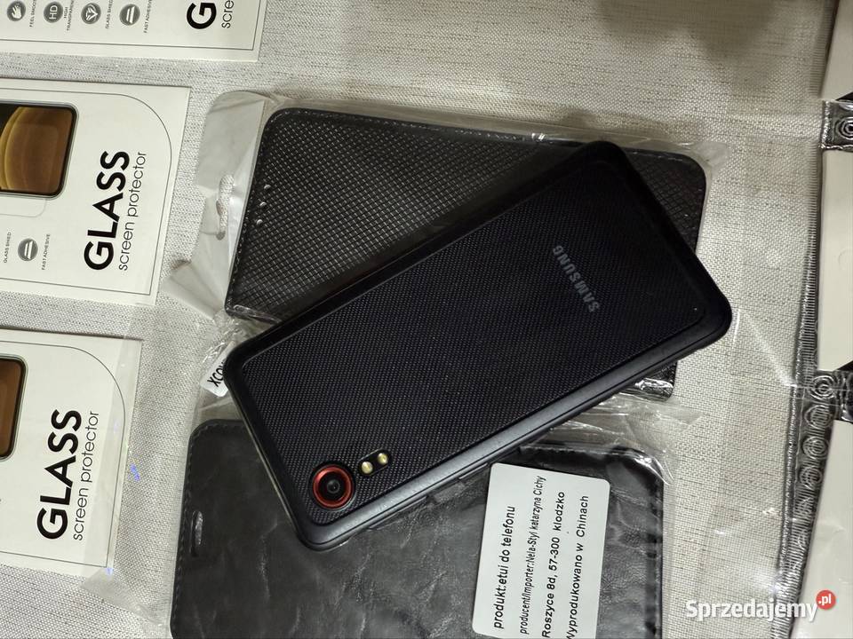 Telefon Smartfon Samsung Xcover 5 Zestaw Pudełko śląskie Kłobuck