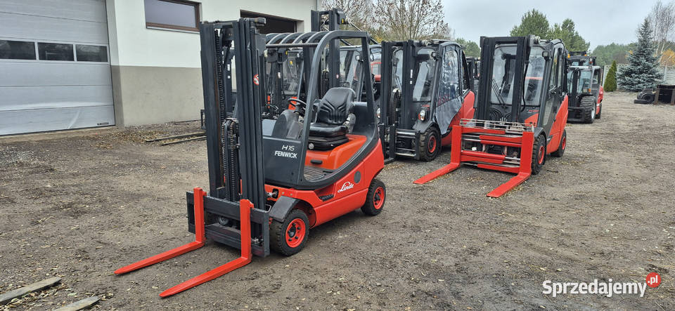 Wózek Widłowy Linde H16T 2600 mth Triplex 470 m Małkinia Górna