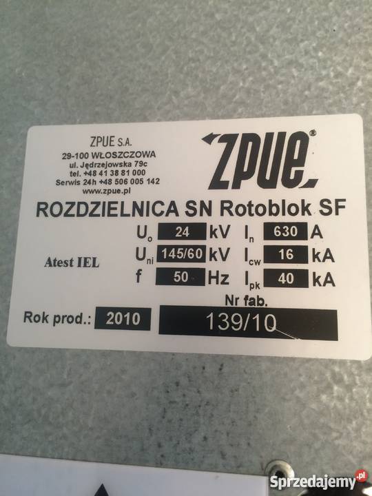 Sprzedam stację transformatorową PROMEX Kalisz sprzedam