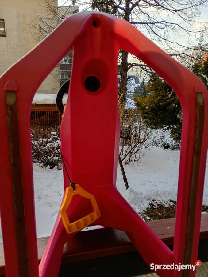 Sanki plastikowe z kierownica Zakopane