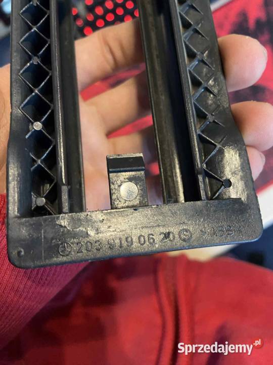 Osłona szyny fotela tył A2039190620 Mercedes Warszawa sprzedam