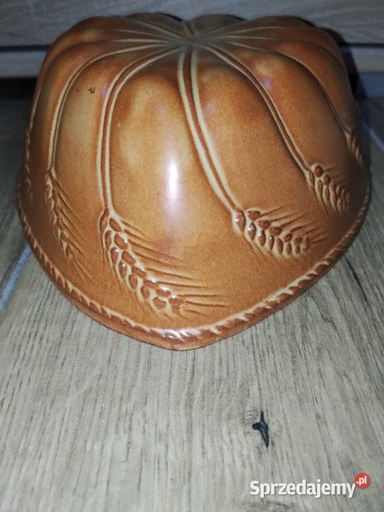 Gliniana forma do powieszenia z kłosami Nowa Karczma