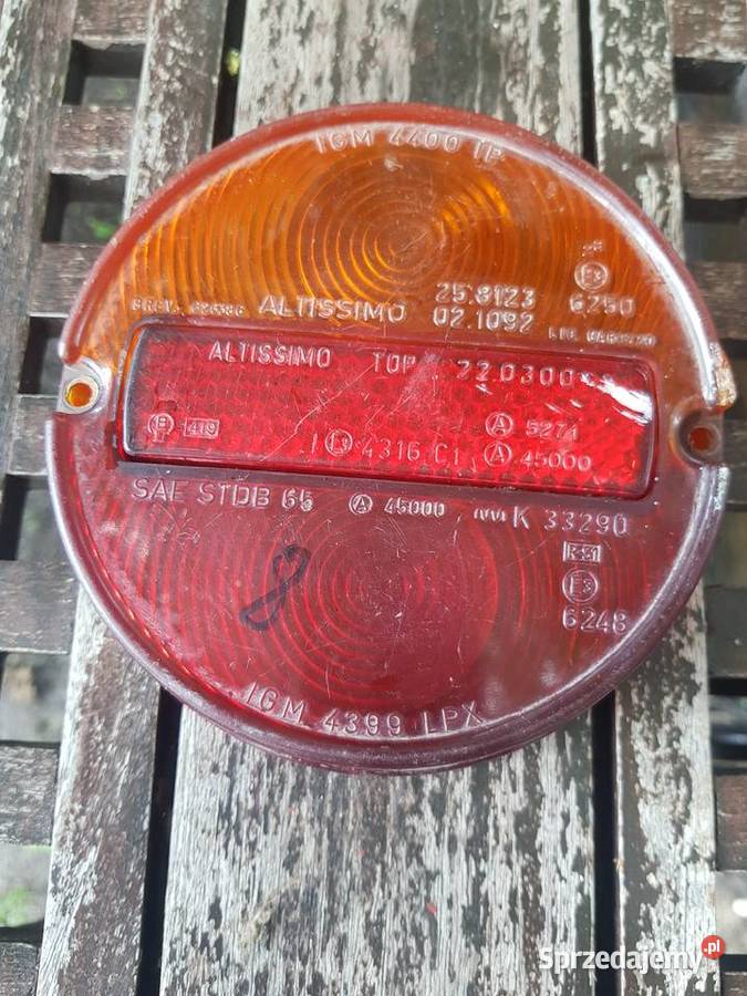 AltissimoKlosz lampy tył tylnejLancia Simca Fiat Gorzów Wielkopolski