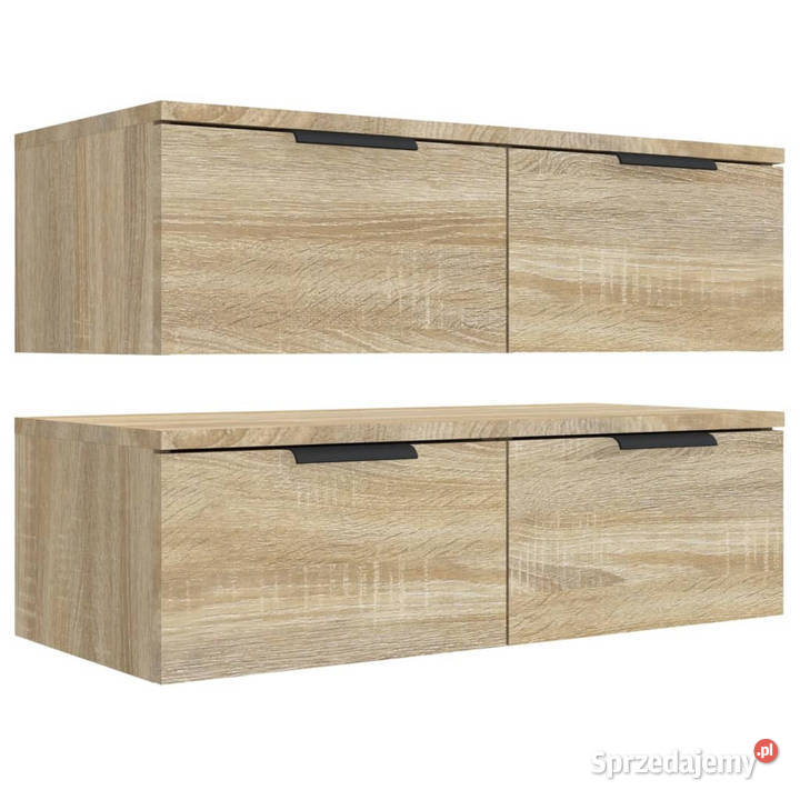 Szafki wiszące 2 dąb sonoma 68x30x20 WM3115894 Warszawa sprzedam