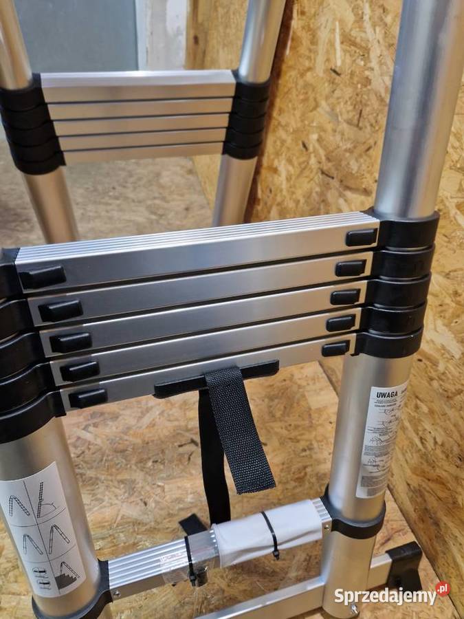 Drabina teleskopowa aluminiowa przegubowa 5m 150 sprzedam