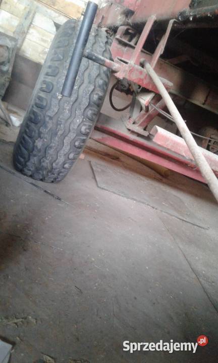 Przyczepa jednoosiowa rama z chamulcami do Łapy