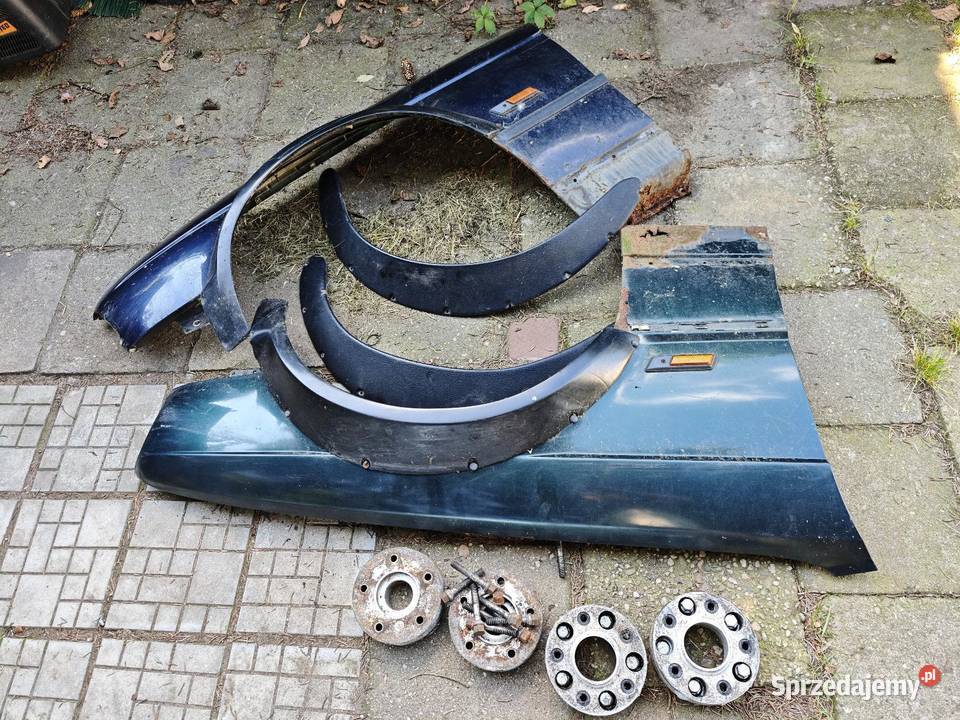 Dystanse poszerzenia blotniki BMW e34 zestaw tył Żory