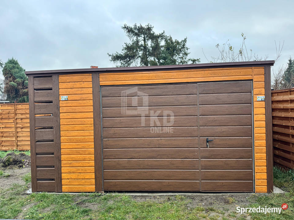 Schowek domek ogrodowy Garaż 4x3m wiata 05m Lubin