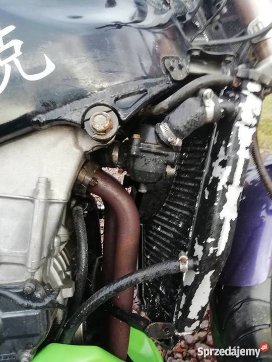 Kawasaki ZX750R w całosci na częsci małopolskie Goszyce