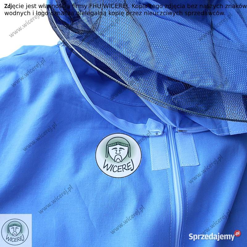 Bluza Pszczelarska z zamkiem z kapeluszem Jaśliska