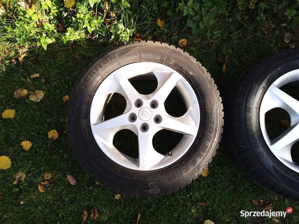 felgi aluminiowe 17 5x114 z oponami zimowymi Łomnica