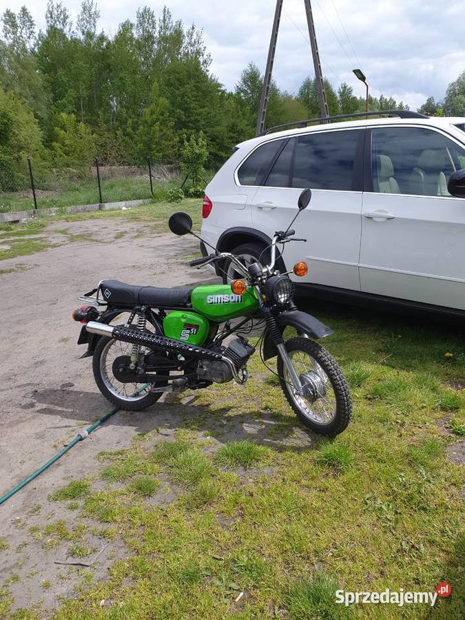 Simson s51 enduro 1986 kompleksowej odbudowie Płońsk