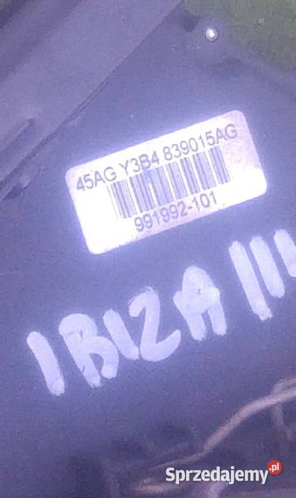 Seat Ibiza 3 III zamek drzwi przód prawy osobowe Dębno sprzedam