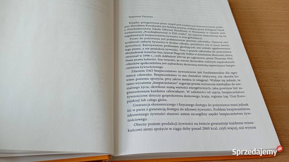 Bezpieczeństwo żywności w erze globalizacji sprzedam