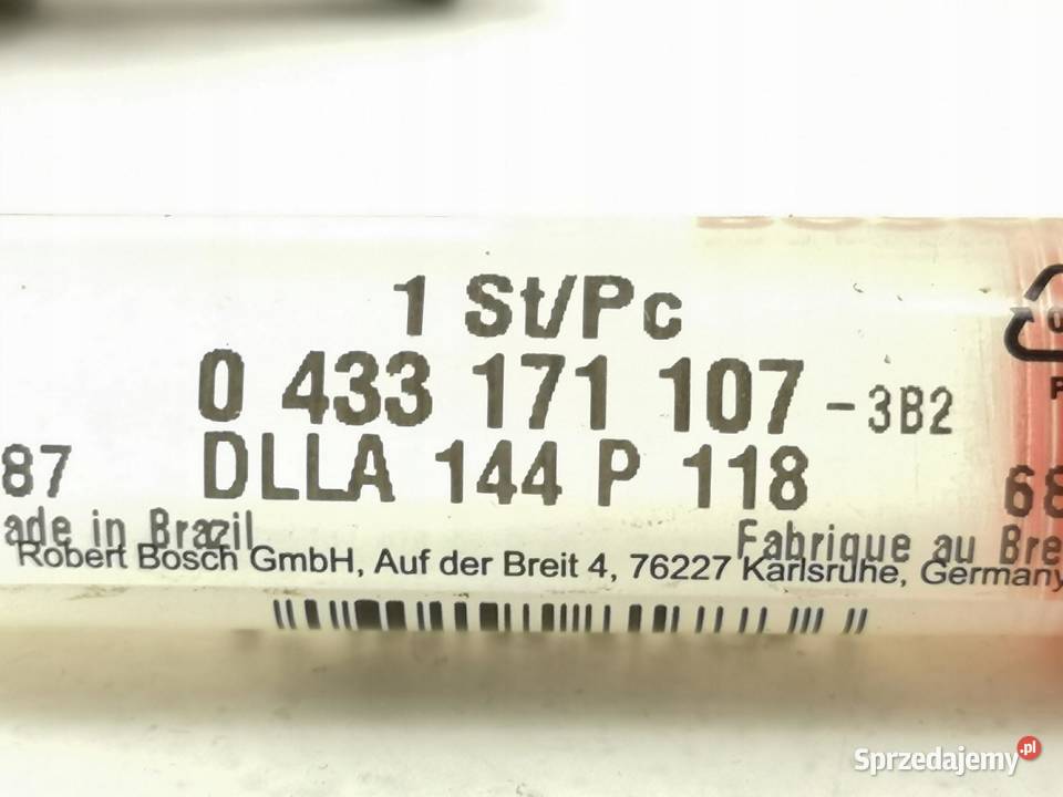 KOŃCÓWKA WTRYSKIWACZA AGRO DLLA144P118 BOSCH