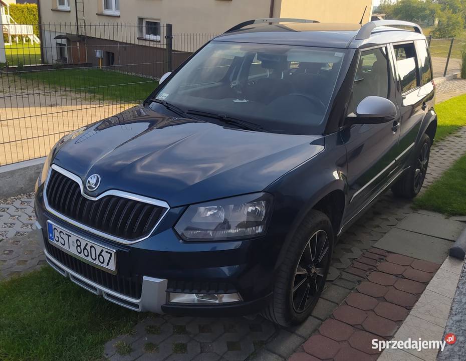 Skoda Yeti 2014 r 12 TSI 4x2 manual nowy rozrząd autoalarm Luzino
