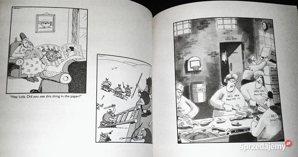The chickens are restless Gary Larson sprzedam