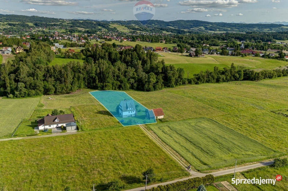 Dom do remontu na ponad 35 ar działce Sprzedaż Skawa