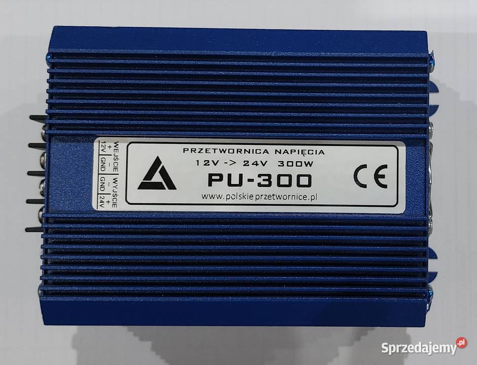 Przetwornica napięcia elektroniczna PU300 1224V Porąbka