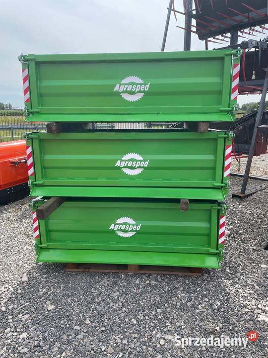 Skrzynia transportowa 185m tuz przódtył Zabłocie