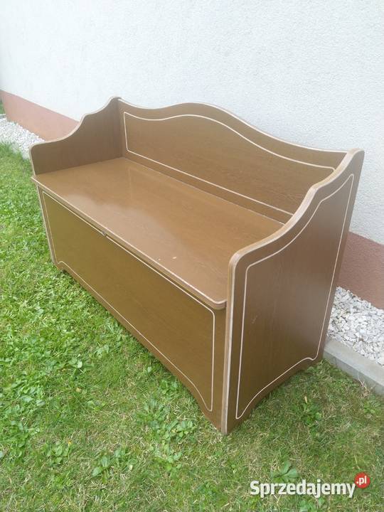 OKAZJA Drewniana Ława Ciężka Siedzisko Ławka śląskie Zabrze sprzedam