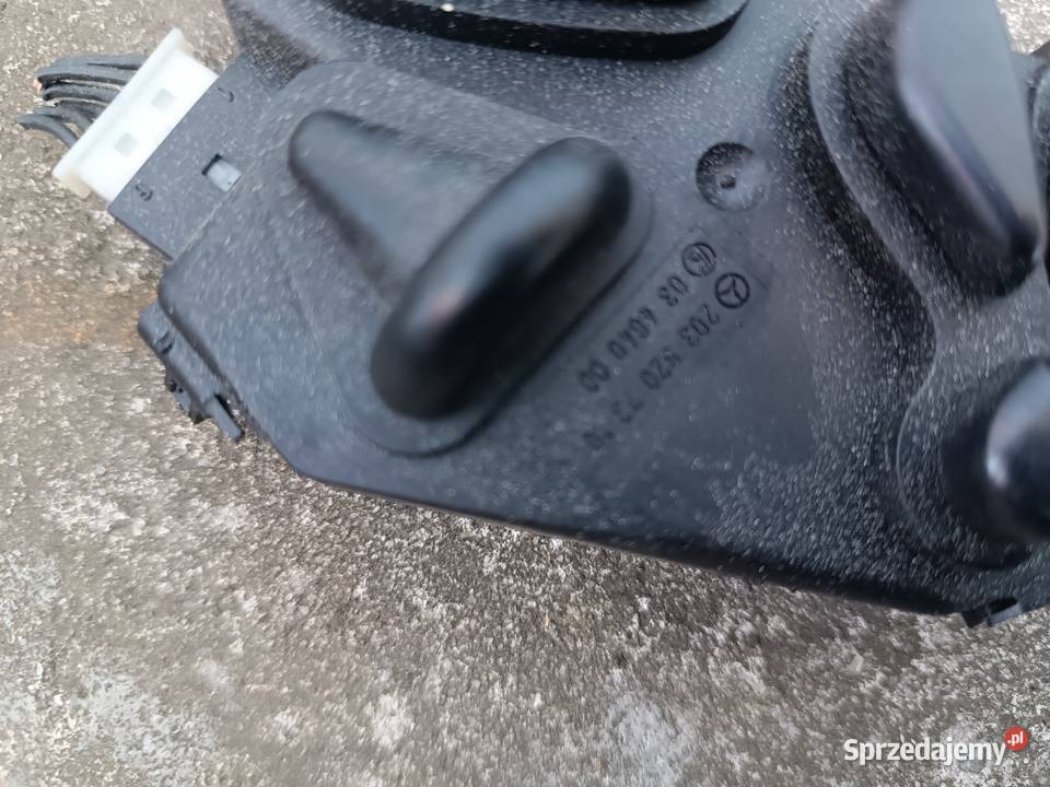 2038207310 Panel sterowania fotela Mercedes W203 Wał-Ruda