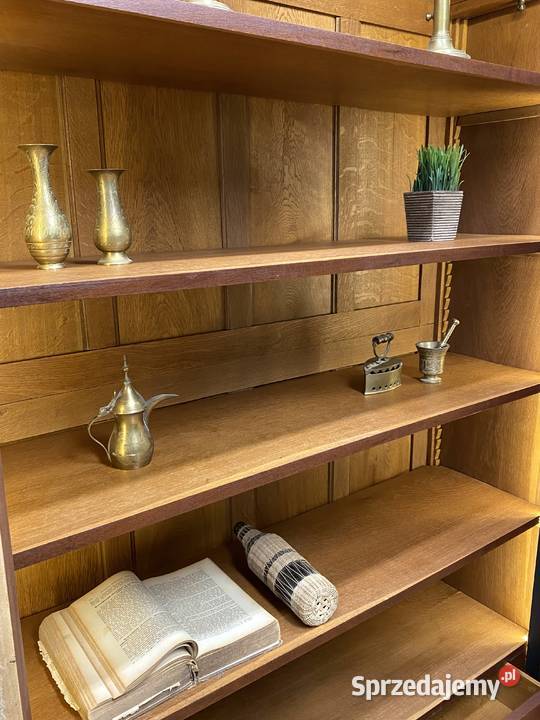 BIBLIOTEKA witryna antracyt Louis XV Francja Meble Gdańsk sprzedam