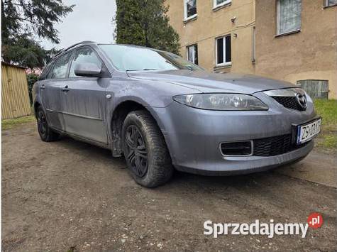 Mazda 6 I sprzedaż syndyka elektryczne lusterka Szczecin sprzedam