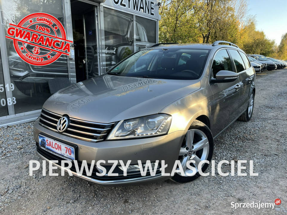 Volkswagen Passat 2.0 1WŁ LED BiXenon Climatronic Bezwypadkowy Serwisowany…