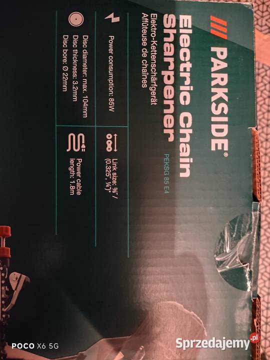 Parkside PEKSG 85 E4 urzadzenie do ostrzenia