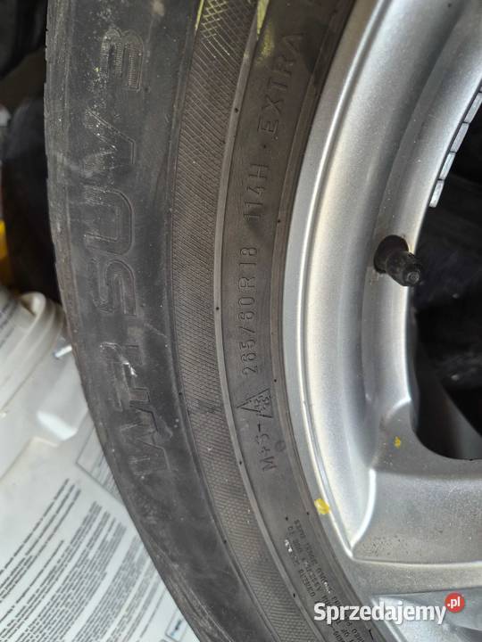 Jeep Dodge komplet felg z oponami 26560 R18 Chmielnik