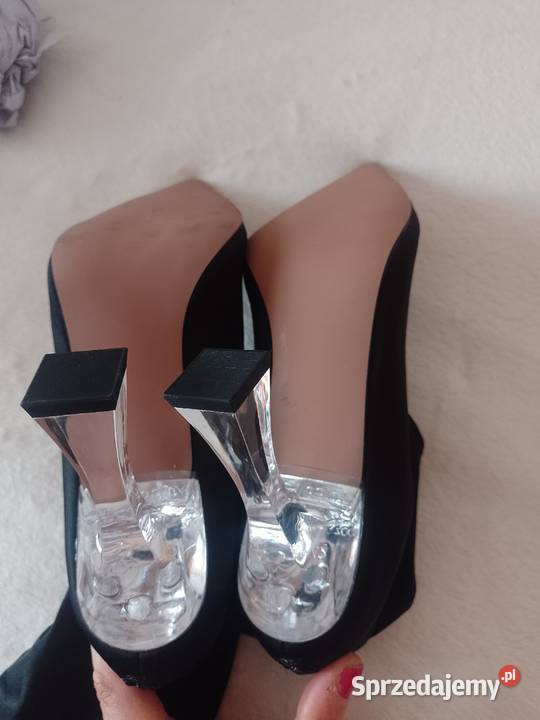 40 ASOS DesignCzarne botki w Szpic z Londynu z Kraków