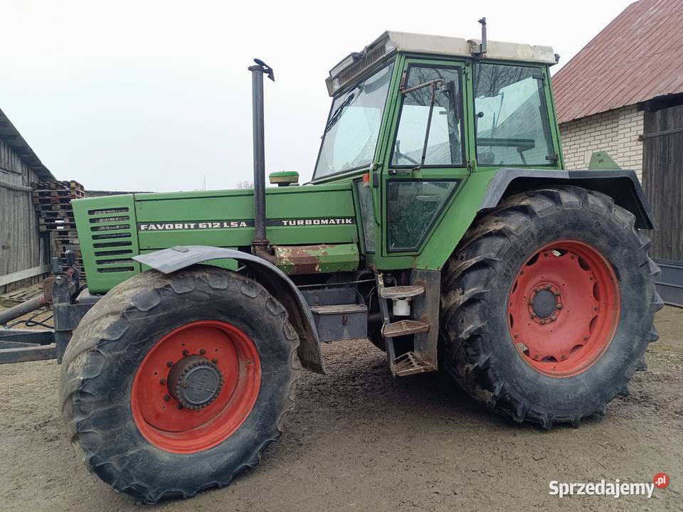 Fendt 612 LSA Turbomatik Tuz Ehr 89r. ładny stan brutto. Favorit