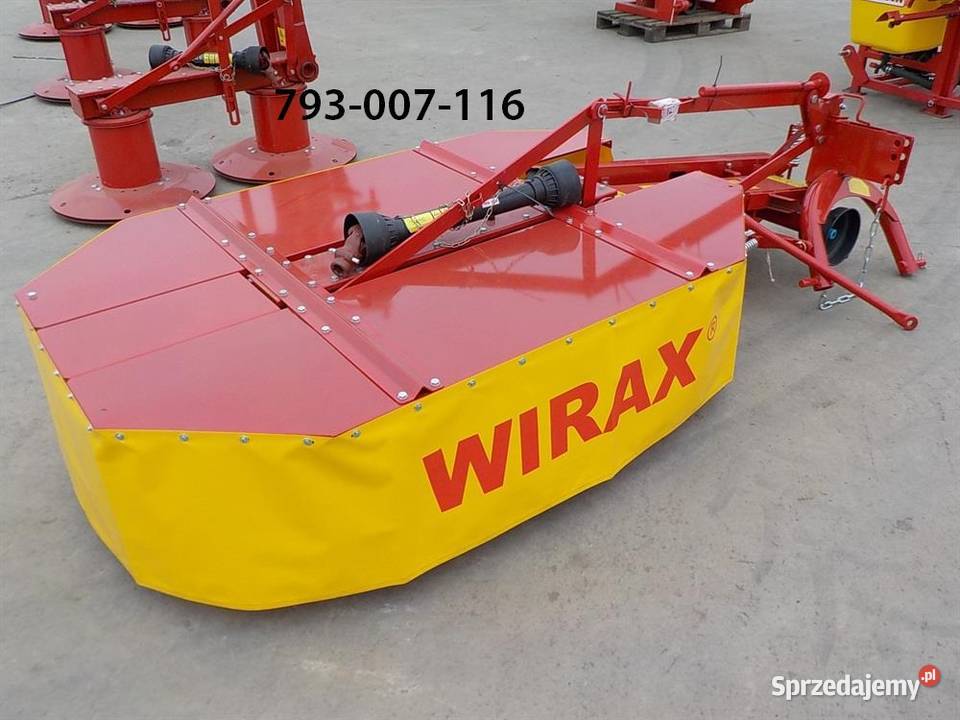 Kosiarka 165 m WIRAX BĘBNOWA ROTACYJNA nowa nieuszkodzony Rotacyjne Jarosław
