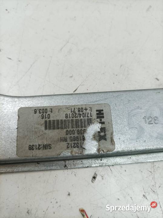 MECHANIZM SZYBY PRAWY PRZÓD 3U0154A Opel Corsa V świętokrzyskie