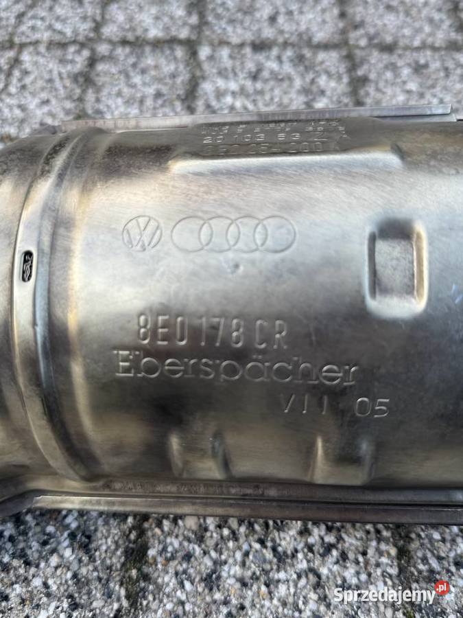 Katalizator A4 B6 B7 Exceo Audi 8E0254200A Rok produkcji 2005 Nowa Sól