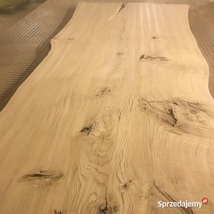 monolit dąb drewno drzewo blat drewniany lity suchy na stół