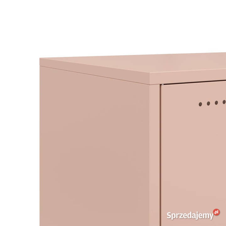 Szafka RTV różowa 1005x39x435 stal WM846645 Warszawa