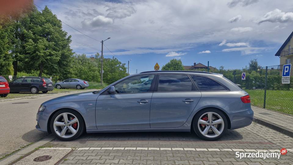 Sprzedam audi A4 B8 AVANT SLINE CAGA bez wkladu A4 śląskie sprzedam