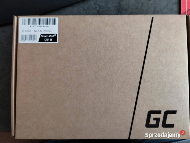 Bateria Green Cell DE128 do Laptopów Dell gnknk baterie śląskie Sosnowiec sprzedam
