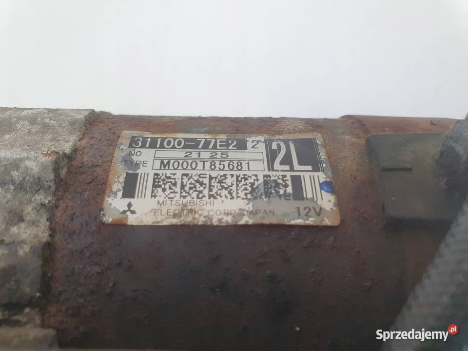 Suzuki Vitara I 20 16V ROZRUSZNIK M000T85681 osobowe Układ elektryczny silnika lubelskie Janów