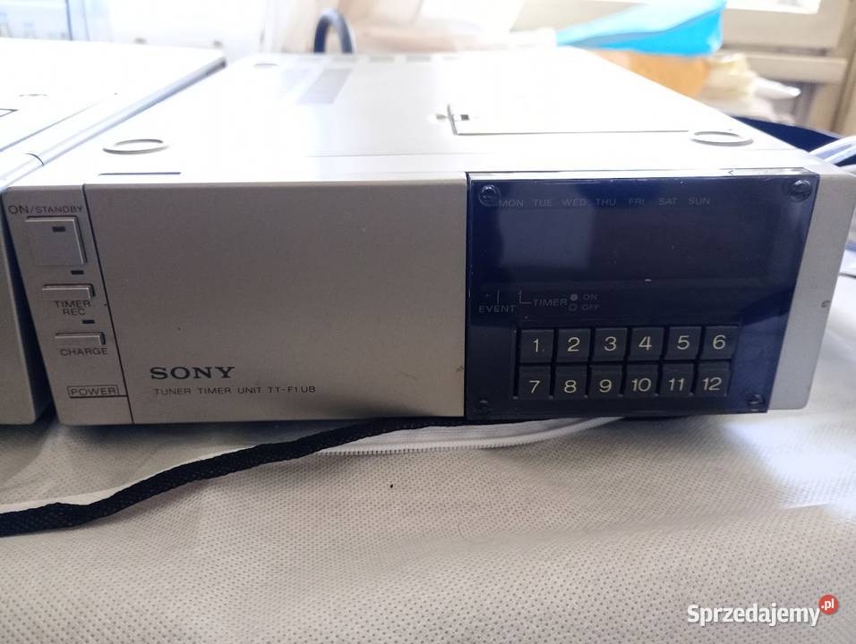 Kolekcjonerski Betamax Wideo Tuner Aparat SONY
