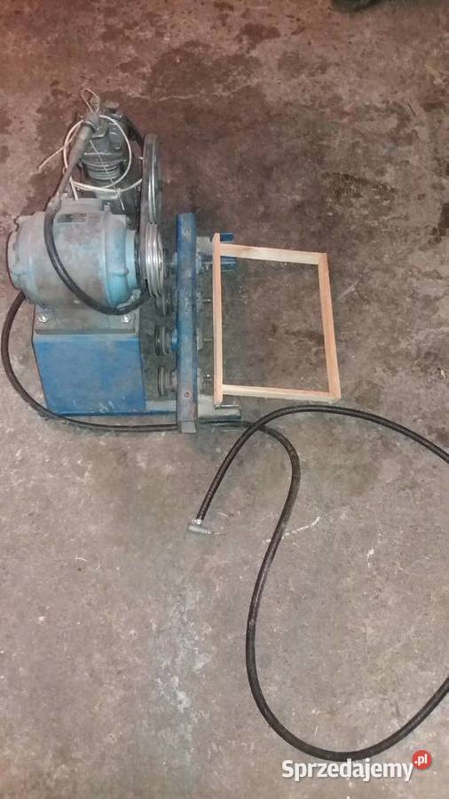 Wiertarka do ramek wielkopolskich kompresor Andrychów