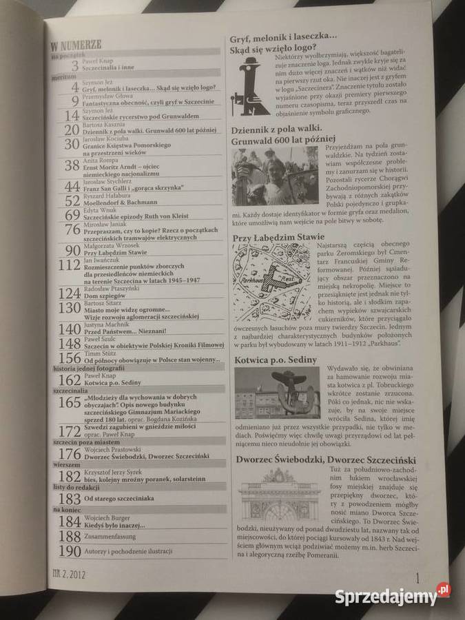 3526 Szczeciner 2 Magazyn Miłośników Szczecina Szczecin