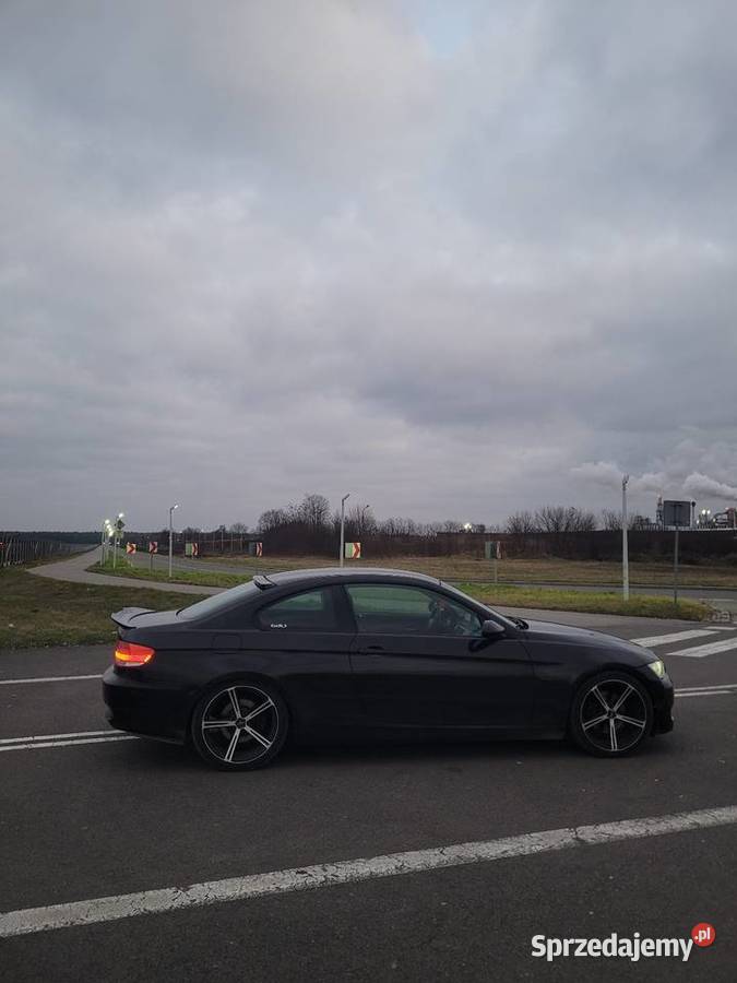 Bmw E92 coupe seria 3 20d automat skóra czarny Mielec sprzedam