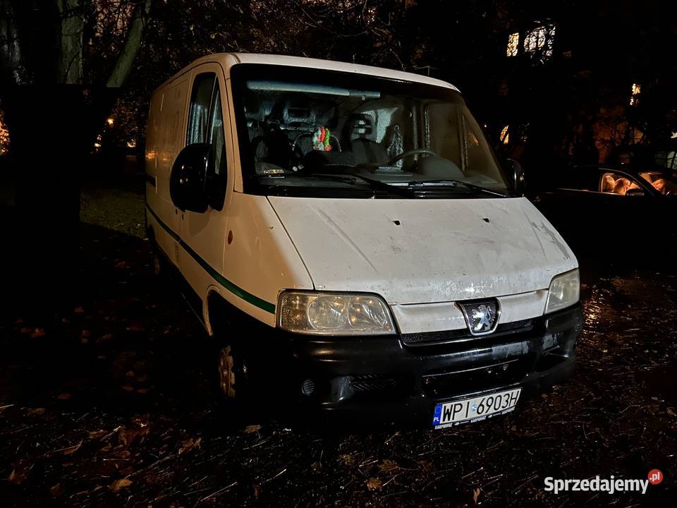 Peugeot Boxer 2005r 20hdi uszkodzony silnik