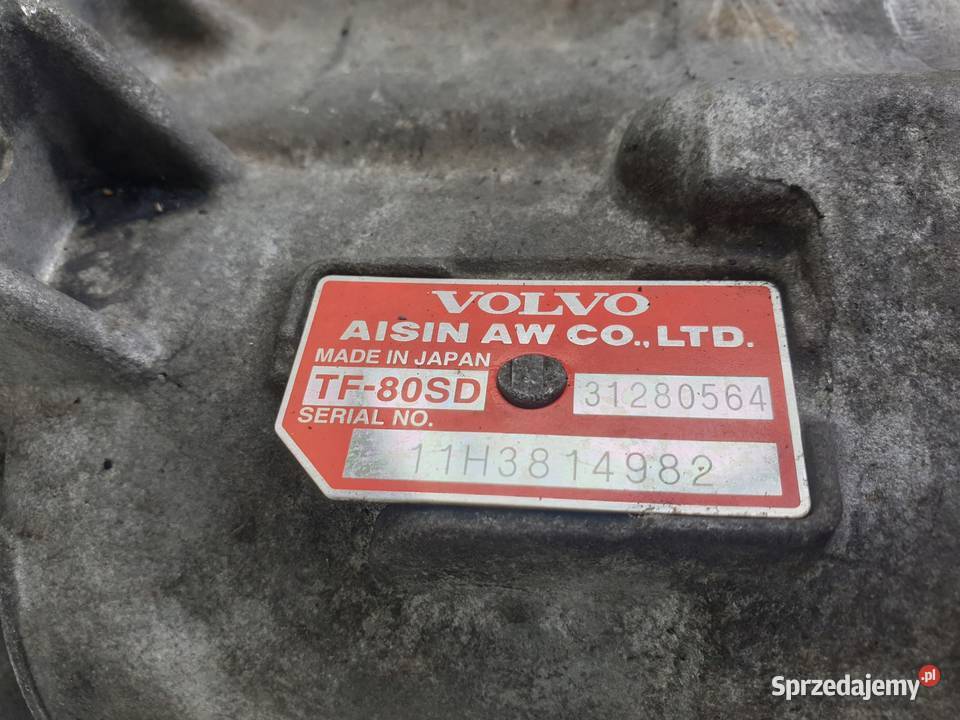AUTOMATYCZNA SKRZYNIA BIEGÓW Volvo S60 II 20 D lubelskie Rudka