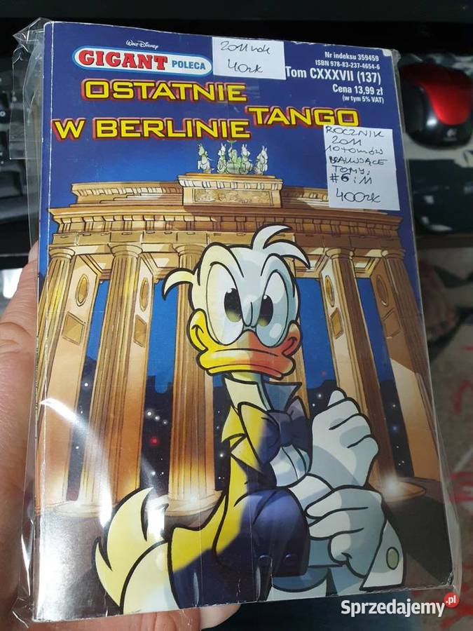 Gigant Poleca zestaw 10 tomów rocznik 2011 Gdynia