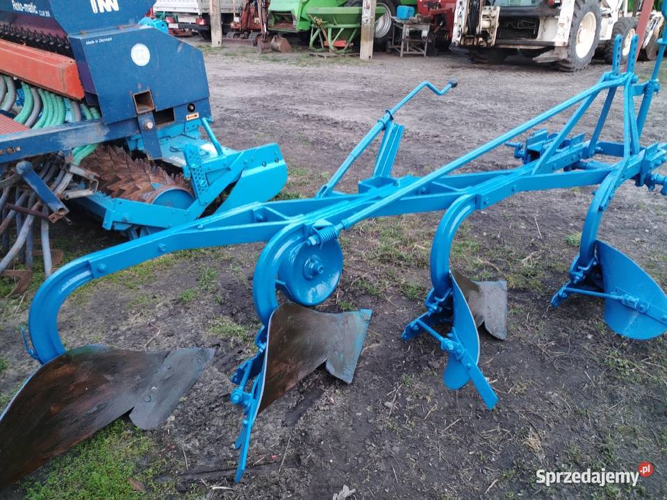 Pług 4skibowy zagonowy Overum sprzedam