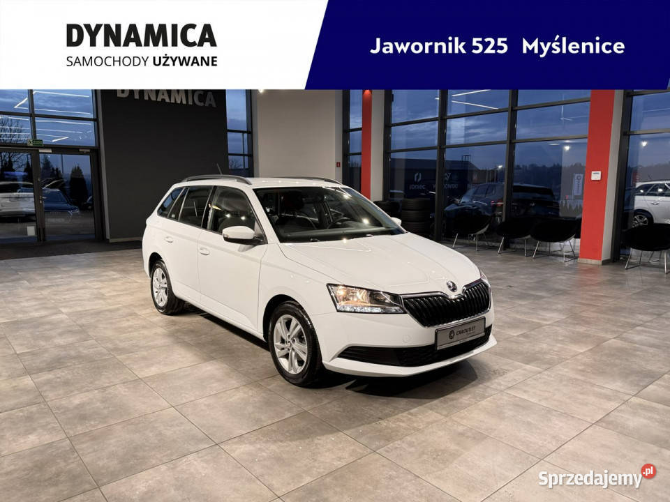 koda Fabia VAT 23 Ambition 10TSI 95 M5 2022 r Motoryzacja Myślenice